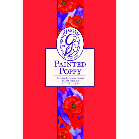 Scented Sachet Painted Poppy