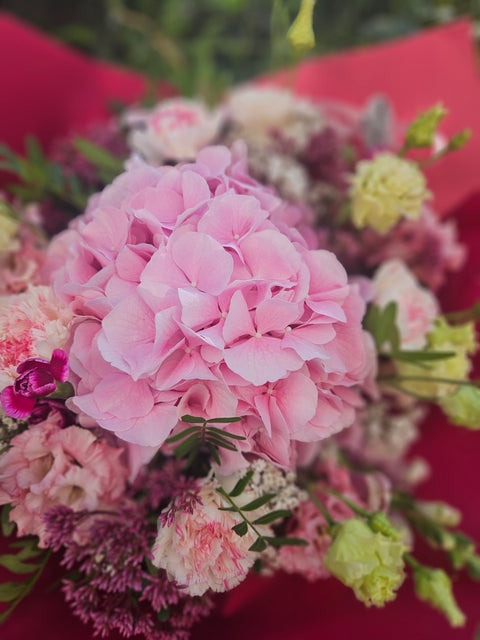Florist's Choice with Hydrangea Bouquet – order online Prague | myflorist.cz