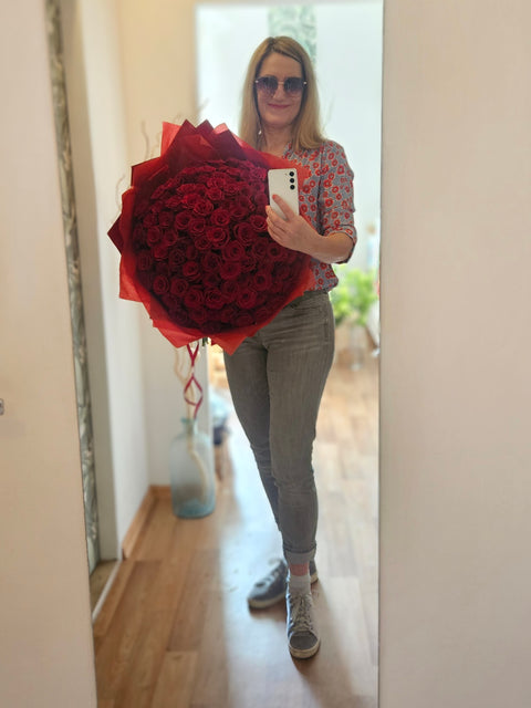 Premium Red Rose Bouquet