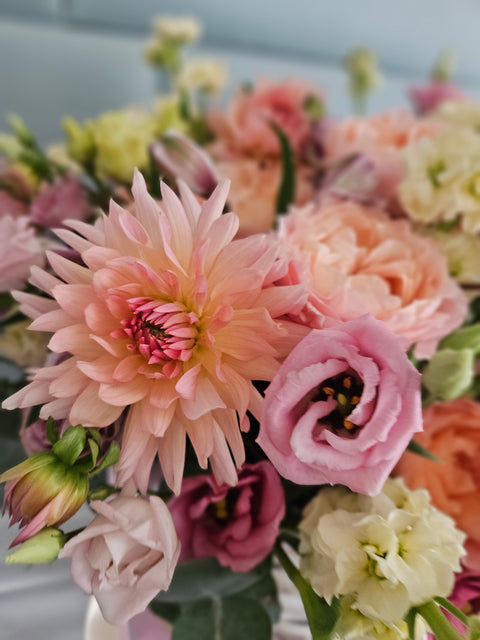 Garden Basket in Pastels
