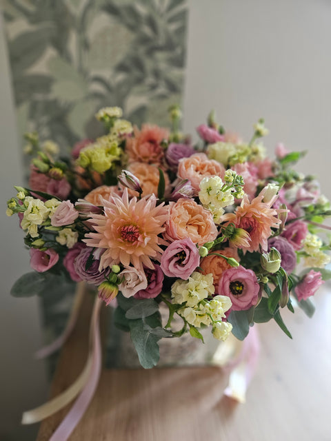 Garden Basket in Pastels