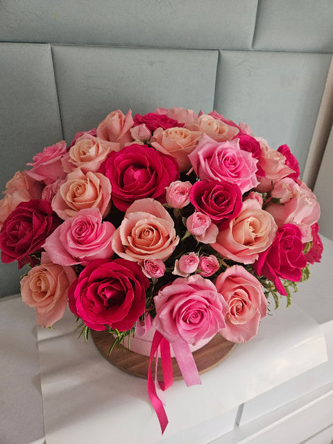 Flowerbox with Roses