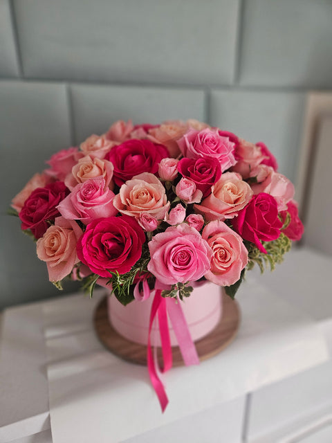 Flowerbox with Roses