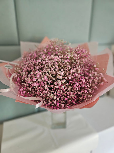 Pink Gypsophila Hug