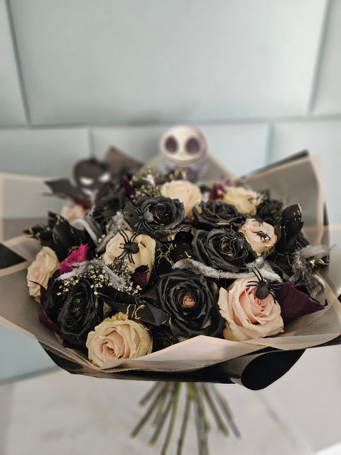 Halloweenská kytice