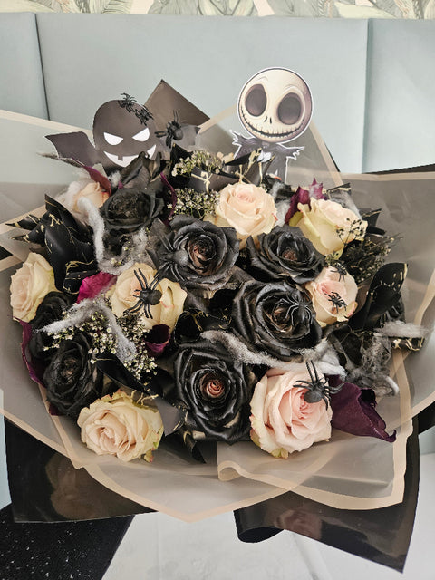 Halloweenská kytice