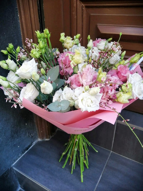 Pink_Eustoma_Bouquet