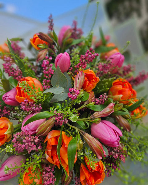 Kytice tulipánů štěstí