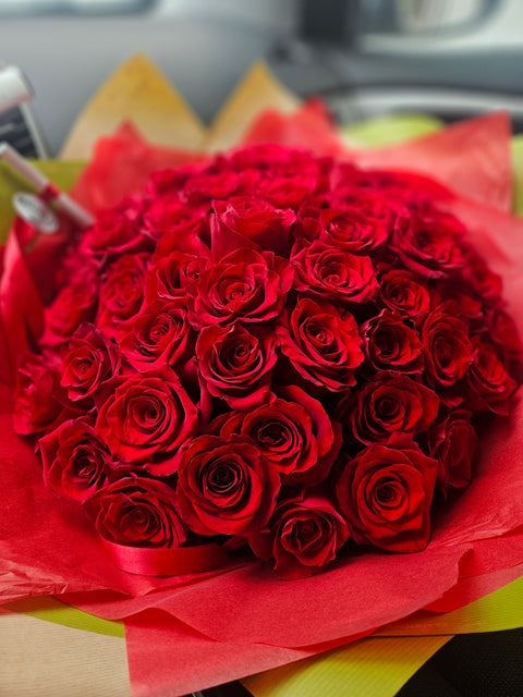 Premium Red Rose Bouquet