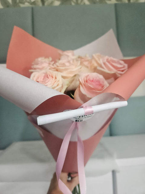 Pink Rose Bouquet