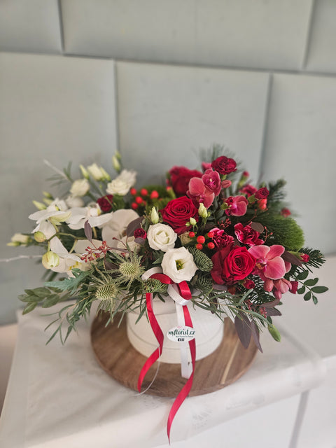 Flowerbox s orchidejemi Phalaenopsis