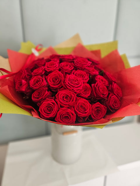 Premium Red Rose Bouquet