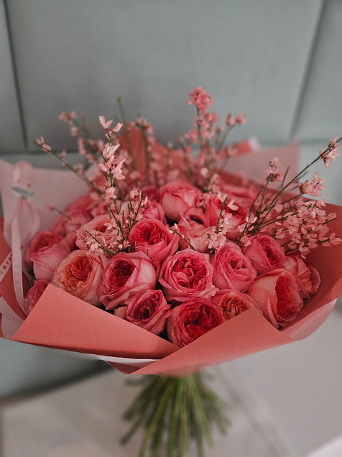 Pink Rose Bouquet