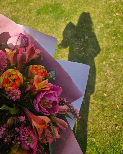 Kytice tulipánů štěstí