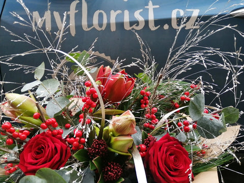 Winter Amaryllis Bouquet