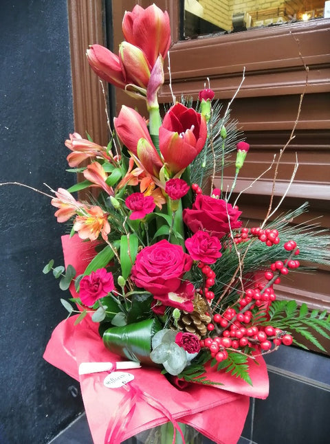 Winter Amaryllis Bouquet
