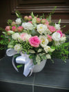 Flowerbox s trsovými růžemi